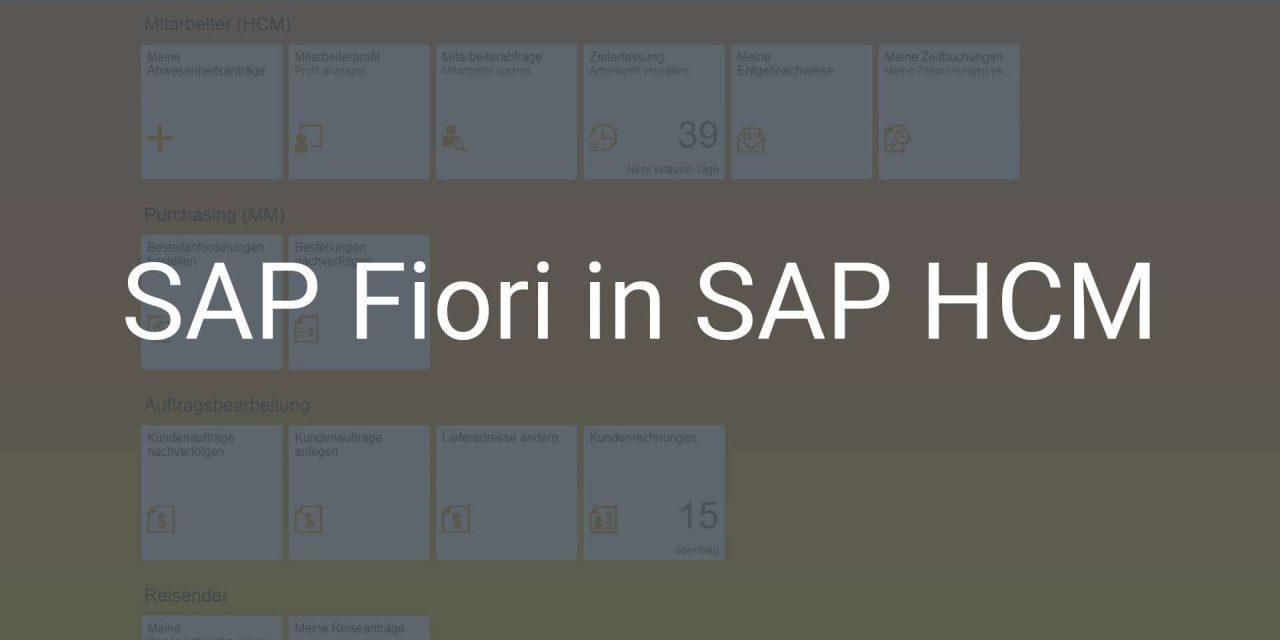 Vorteile von SAP Fiori im SAP HCM