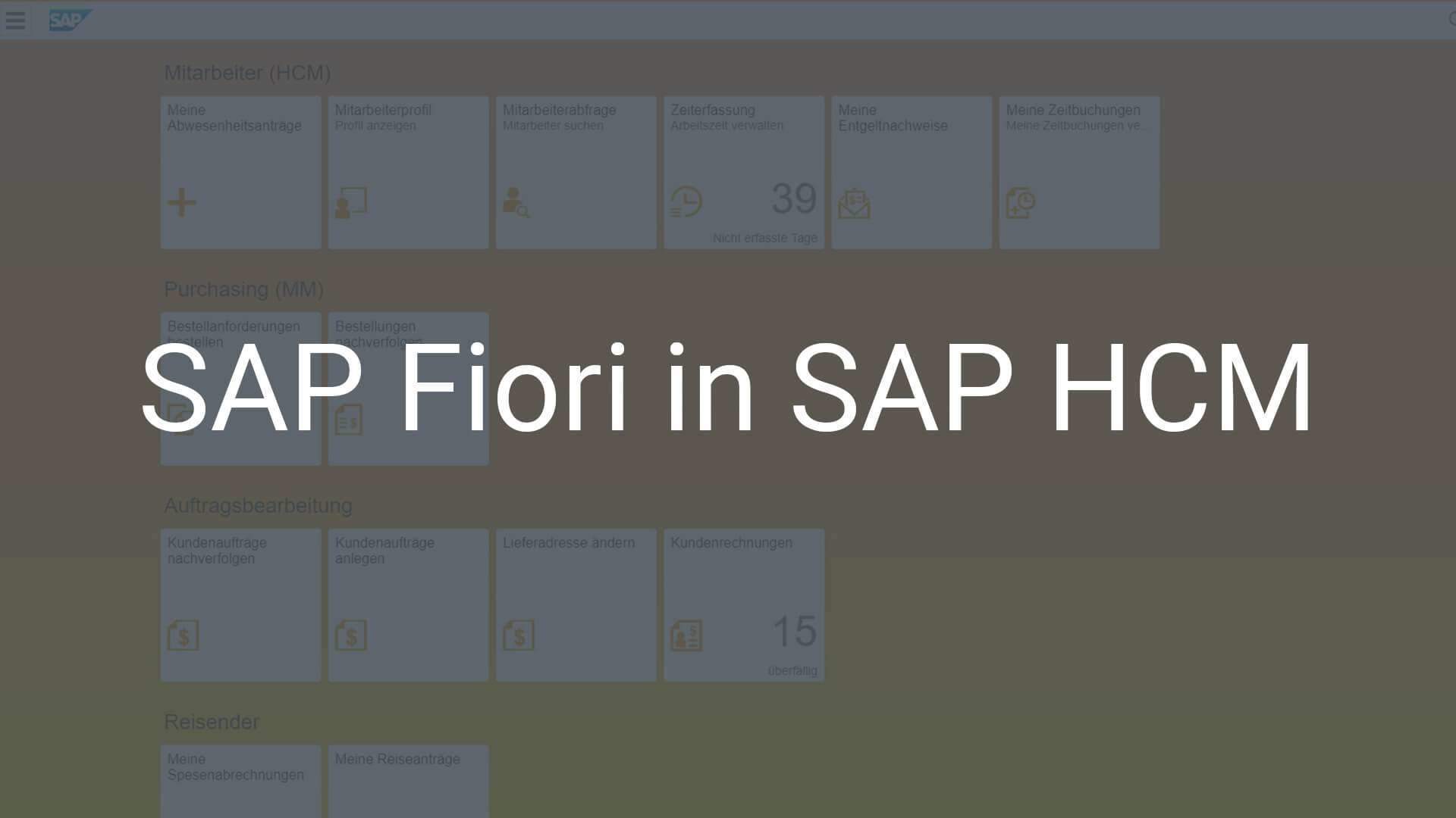Vorteile Von Sap Fiori Im Sap Hcm It Und Sap Blog Abilis Gmbh It Services Consulting