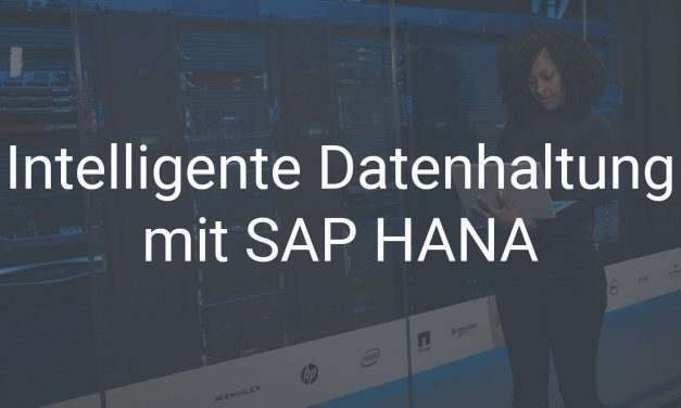 Intelligente Datenhaltung mit SAP HANA