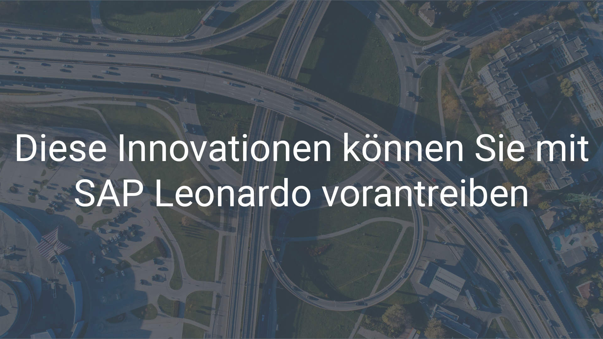 Diese Innovationen können Sie mit SAP Leonardo vorantreiben
