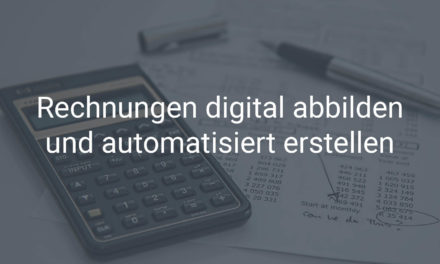 Rechnungen digital abbilden und automatisiert versenden direkt in SAP