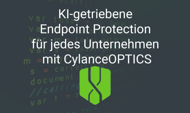 KI-getriebene Endpoint Protection für jedes Unternehmen mit CylanceOPTICS