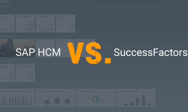 SAP SuccessFactors und SAP HCM – die Technologien im Vergleich