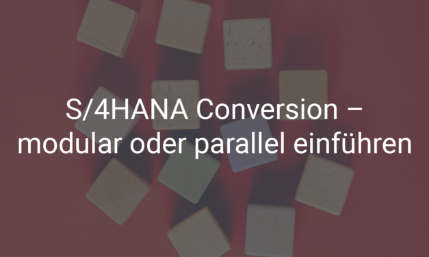 Quick2S4: SAP S/4HANA Brownfield Conversion ohne Investitionsrisiko